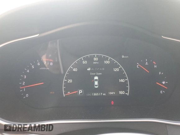 2016 Kia Cadenza Premium with VIN KNALN4D79G5199170, listed as a Copart auction lot 63915284 with 136,517 mi miles and Salvage Title. Bid and sale history available at carsss.com. Image 9.