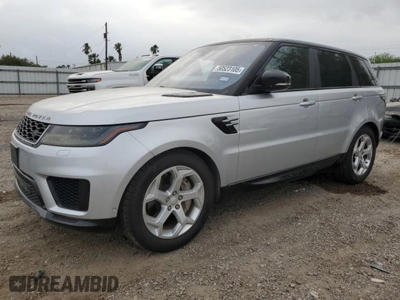 2018 Land Rover Range Rover Sport HSE with VIN SALWR2RV2JA807778, listed as a Copart auction lot 50523105 with 30,656 mi miles and Salvage Title. Bid and sale history available at DreamBid. Image 1.