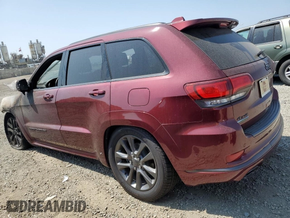 2018 Jeep Grand Cherokee High Altitude with VIN 1C4RJFCM5JC470739, listed as a Copart auction lot 63892274 with 0 mi miles and Salvage Title. Bid and sale history available at carsss.com. Image 2.