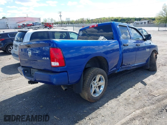 2017 Ram 1500 Express with VIN 1C6RR7FG4HS779632, listed as a IAAI auction lot 42023031 with 155,978 mi miles. Bid and sale history available at carsss.com. Image 4.