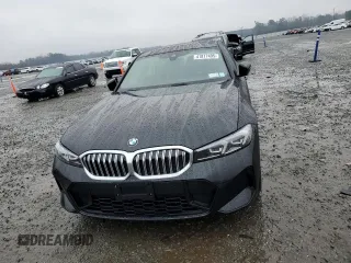 2025 BMW 3 Series 330i xDrive with VIN 3MW89CW02S8F06050, listed as a Copart auction lot 41817495 with 1,709 mi miles and Salvage Title. Bid and sale history available at carsss.com. Image 5.
