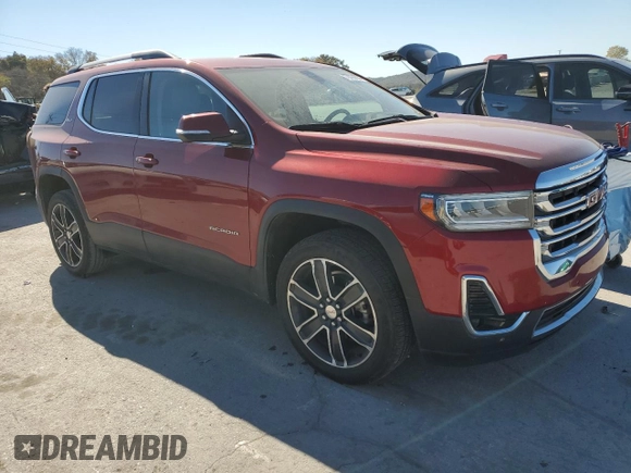 2022 GMC Acadia SLT with VIN 1GKKNML48NZ120524, listed as a Copart auction lot 76708804 with 53,698 mi miles and Clean Title. Bid and sale history available at carsss.com. Image 4.