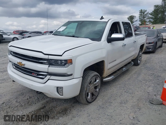 2016 Chevrolet Silverado 1500 LTZ with VIN 3GCUKSEC7GG127361, listed as a IAAI auction lot 41794781 with 186,123 mi miles. Bid and sale history available at carsss.com. Image 2.