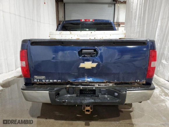 2009 Chevrolet Silverado 1500 LT with VIN 1GCEC29J49Z283659, listed as a Copart auction lot 44796835 with 191,471 mi miles and Salvage Title. Bid and sale history available at carsss.com. Image 6.