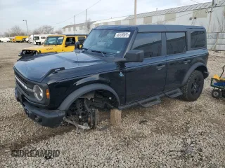2023 Ford Bronco with VIN 1FMEE5DP3PLB85161, listed as a Copart auction lot 49138925 with 11,305 mi miles and Salvage Title. Bid and sale history available at carsss.com. Image 1.