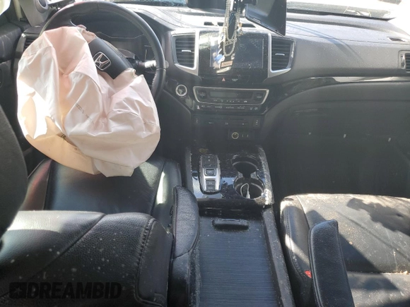 2017 Honda Pilot Touring with VIN 5FNYF6H95HB030731, listed as a Copart auction lot 47133765 with Not Provided miles and Salvage Title. Bid and sale history available at DreamBid. Image 8.