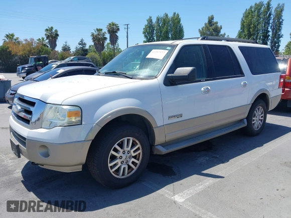 2007 Ford Expedition Max Eddie Bauer с VIN 1FMFK185X7LA55716, выставлен на аукционе IAAI как лот 42397377 с пробегом 182 487 миль миль и . История ставок и продаж доступна на DreamBid. Изображение 2.