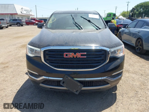 2018 GMC Acadia SLE with VIN 1GKKNKLA3JZ238386, listed as a IAAI auction lot 42002272 with 1 mi miles. Bid and sale history available at carsss.com. Image 6.