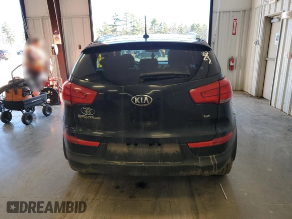 2016 Kia Sportage EX with VIN KNDPCCAC4G7833172, listed as a Copart auction lot 49626845 with 115,133 mi miles and Salvage Title. Bid and sale history available at carsss.com. Image 6.