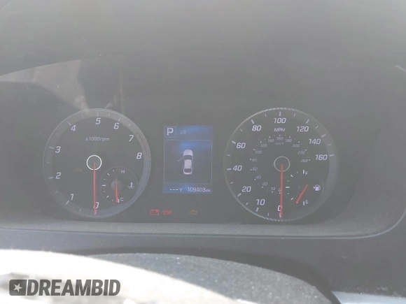 2015 Hyundai Sonata Sport with VIN 5NPE34AB1FH067383, listed as a IAAI auction lot 42075777 with 109,403 mi miles and . Bid and sale history available at carsss.com. Image 7.