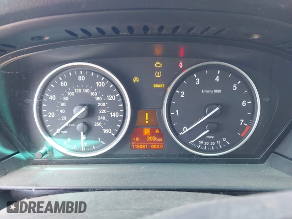 2008 BMW 5 Series 528xi with VIN WBANV13568CZ53954, listed as a IAAI auction lot 41970215 with 115,081 mi miles and . Bid and sale history available at DreamBid. Image 7.