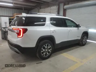 2021 GMC Acadia SLT with VIN 1GKKNMLS0MZ153708, listed as a Copart auction lot 45855815 with 40,131 mi miles and Salvage Title. Bid and sale history available at carsss.com. Image 3.