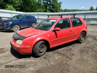 1999 Volkswagen Golf z VIN WVWBC31J1XW357994, wystawiony jako Copart lot #60281374 z przebiegiem 102 806 mil mil oraz Szkoda całkowita • Salvage title. Historia ofert i sprzedaży dostępna na DreamBid. Obrazek 1.