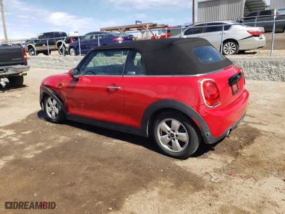 2019 MINI Cooper Convertible with VIN WMWWG5C50K3H07613, listed as a Copart auction lot 48724815 with 65,188 mi miles and Salvage Title. Bid and sale history available at carsss.com. Image 2.