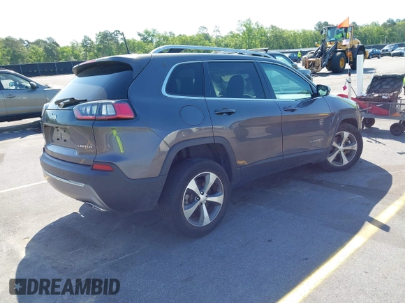2021 Jeep Cherokee Limited z VIN 1C4PJMDX6MD209395, wystawiony jako IAAI lot #42073746 z przebiegiem 26 627 mil mil oraz . Historia ofert i sprzedaży dostępna na DreamBid. Obrazek 4.