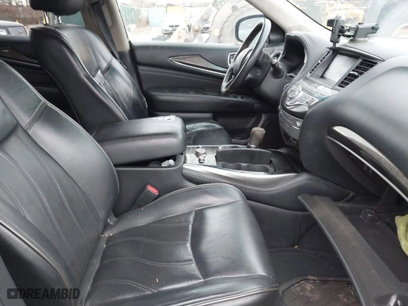 2015 Infiniti QX60 with VIN 5N1AL0MM6FC523177, listed as a IAAI auction lot 41735003 with 250,685 mi miles. Bid and sale history available at carsss.com. Image 5.