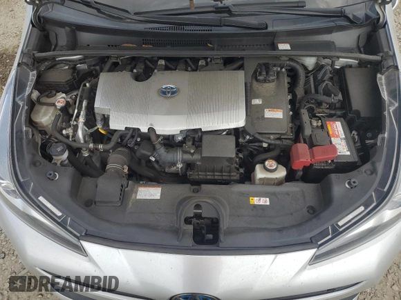 2021 Toyota Prius LE z VIN JTDL9MFU8M3024197, wystawiony jako Copart lot #58790155 z przebiegiem 111 216 mil mil oraz Szkoda całkowita • Salvage title. Historia ofert i sprzedaży dostępna na DreamBid. Obrazek 12.