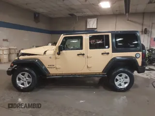2014 Jeep Wrangler Unlimited Sport with VIN 1C4BJWDG2EL134143, listed as a IAAI auction lot 41957046 with 151,529 mi miles and . Bid and sale history available at DreamBid. Image 15.