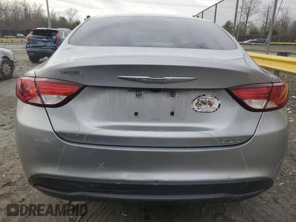 2016 Chrysler 200 LX z VIN 1C3CCCFB7GN194784, wystawiony jako Copart lot #50784905 z przebiegiem 169 369 mil mil oraz Nie do naprawy • Non repairable. Historia ofert i sprzedaży dostępna na DreamBid. Obrazek 6.
