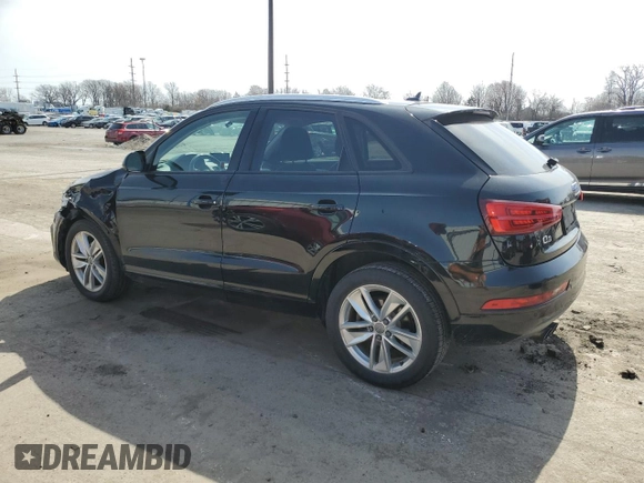 2017 Audi Q3 Premium with VIN WA1ECCFS1HR014580, listed as a Copart auction lot 49948725 with 119,336 mi miles and Salvage title. Bid and sale history available at DreamBid. Image 2.