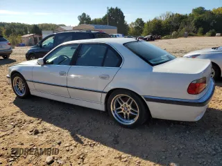 2001 BMW 7 Series 740iA with VIN WBAGG83421DN82147, listed as a Copart auction lot 75760544 with 0 mi miles and Clean Title. Bid and sale history available at carsss.com. Image 2.