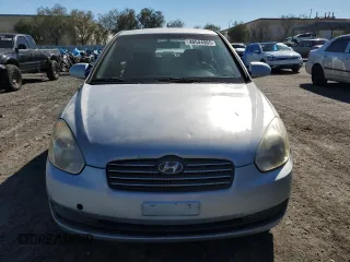 2006 Hyundai Accent GLS with VIN KMHCN46C76U053685, listed as a Copart auction lot 46544965 with 288,694 mi miles and Salvage Title. Bid and sale history available at carsss.com. Image 5.
