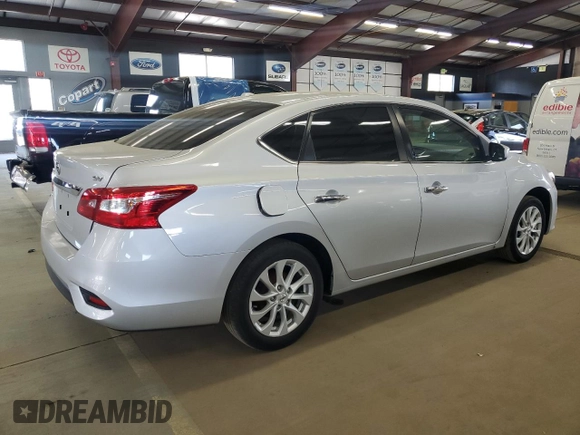 2019 Nissan Sentra SV with VIN 3N1AB7AP0KY448558, listed as a Copart auction lot 55517165 with 126,033 mi miles and Clean Title. Bid and sale history available at carsss.com. Image 3.