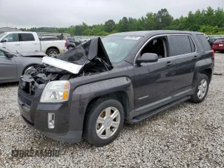 2015 GMC Terrain SLE z VIN 2GKALMEK7F6233343, wystawiony jako Copart lot #57895755 z przebiegiem Nie podano mil oraz Szkoda całkowita • Salvage title. Historia ofert i sprzedaży dostępna na DreamBid. Obrazek 1.