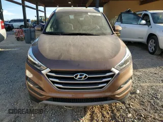 2017 Hyundai Tucson Value with VIN KM8J33A25HU455293, listed as a Copart auction lot 48824315 with 27,723 mi miles and Salvage Title. Bid and sale history available at carsss.com. Image 5.
