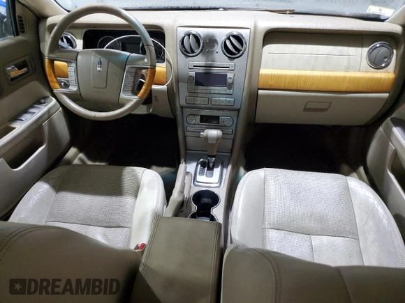 2008 Lincoln MKZ with VIN 3LNHM28T48R636901, listed as a Copart auction lot 82717044 with Not Provided miles and Clean Title. Bid and sale history available at DreamBid. Image 8.