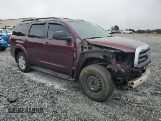 2010 Toyota Sequoia SR5 with VIN 5TDZY5G12AS024309, listed as a Copart auction lot 71584764 with 175,950 mi miles and Salvage Title. Bid and sale history available at carsss.com. Image 4.