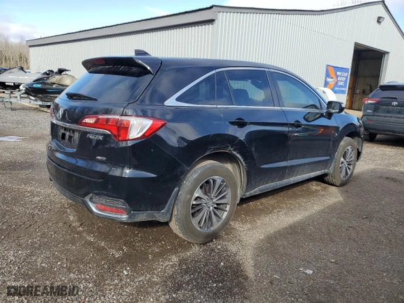 2018 Acura RDX w/Advance Pkg with VIN 5J8TB4H72JL803698, listed as a Copart auction lot 47844475 with 154,554 mi miles and Salvage Title. Bid and sale history available at carsss.com. Image 3.