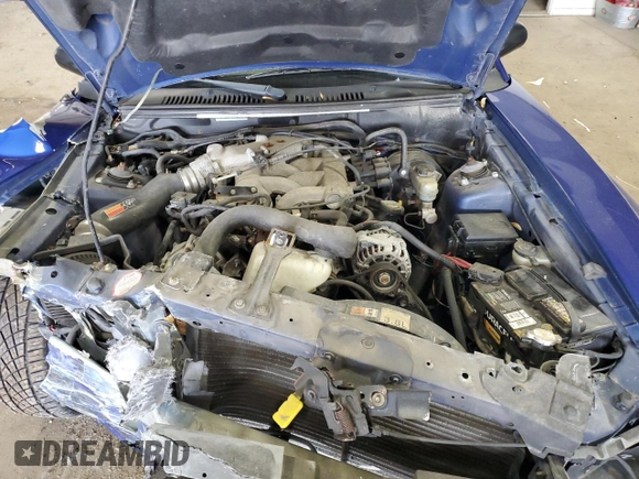 2002 Ford Mustang Deluxe with VIN 1FAFP44442F206292, listed as a Copart auction lot 58987095 with 115,245 mi miles and Non repairable. Bid and sale history available at DreamBid. Image 11.