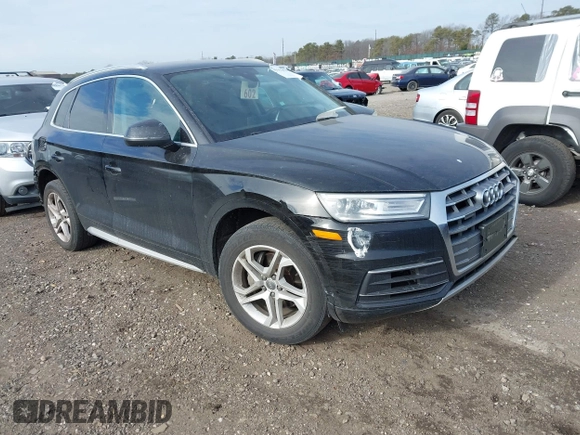 2019 Audi Q5 Premium with VIN WA1ANAFY7K2119772, listed as a IAAI auction lot 41351070 with 80,284 mi miles and . Bid and sale history available at DreamBid. Image 1.