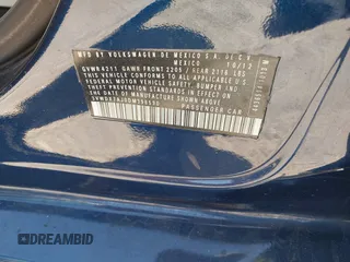2013 Volkswagen Jetta SE z VIN 3VWDX7AJ0DM396590, wystawiony jako IAAI lot #41829922 z przebiegiem 133 356 mil mil oraz . Historia ofert i sprzedaży dostępna na DreamBid. Obrazek 9.