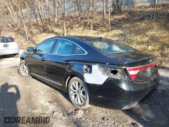 2014 Hyundai Azera with VIN KMHFG4JG7EA362185, listed as a IAAI auction lot 41877622 with 158,689 mi miles and . Bid and sale history available at DreamBid. Image 3.