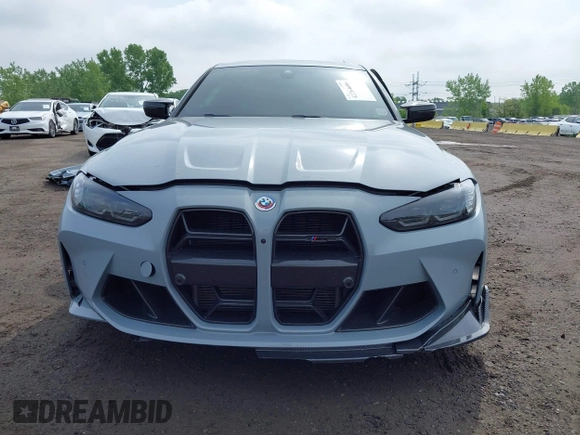 2023 BMW M3 Competition xDrive with VIN WBS43AY02PFN84856, listed as a IAAI auction lot 42264686 with 18,881 mi miles and . Bid and sale history available at DreamBid. Image 12.