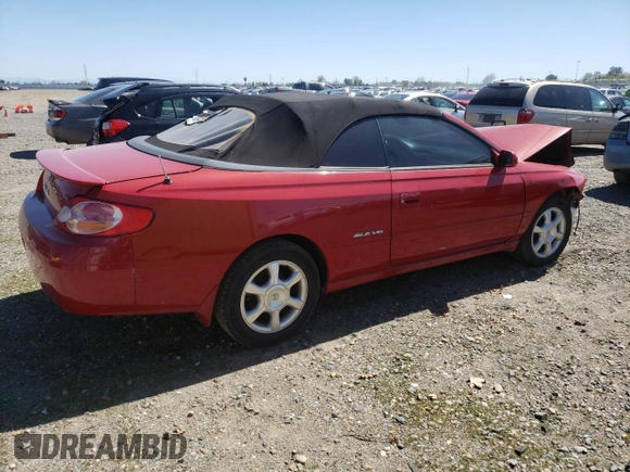 2002 Toyota Solara SE with VIN 2T1FF28P12C588618, listed as a Copart auction lot 50567725 with 178,428 mi miles and Non Repairable. Bid and sale history available at DreamBid. Image 3.