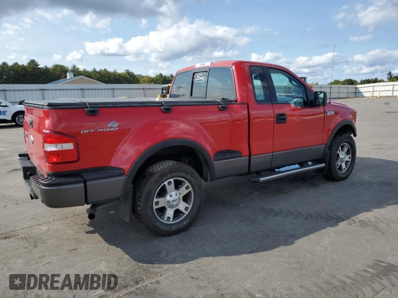 2006 Ford F-150 XLT with VIN 1FTRF04516KD96822, listed as a Copart auction lot 73688344 with 132,984 mi miles and Salvage Title. Bid and sale history available at carsss.com. Image 3.