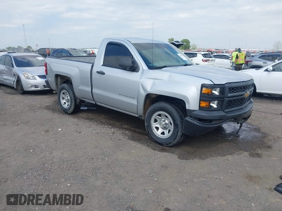 2015 Chevrolet Silverado 1500 Work Truck with VIN 1GCNCPEH4FZ431370, listed as a IAAI auction lot 42032877 with 138,514 mi miles and . Bid and sale history available at DreamBid. Image 1.