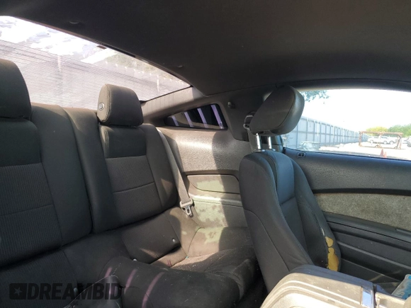 2011 Ford Mustang V6 with VIN 1ZVBP8AM4B5117328, listed as a Copart auction lot 52676965 with 186,581 mi miles and Salvage Title. Bid and sale history available at carsss.com. Image 10.