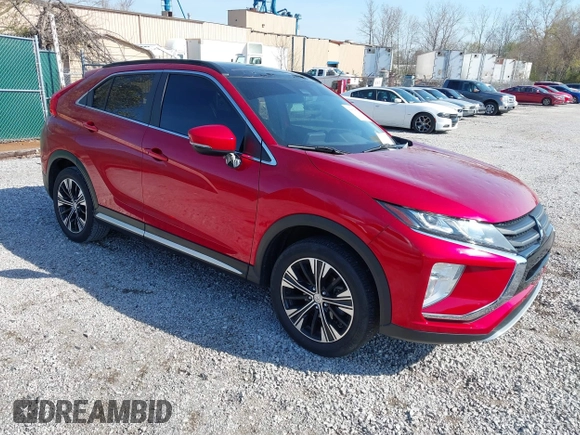 2020 Mitsubishi Eclipse Cross SE with VIN JA4AS5AA0LZ002005, listed as a IAAI auction lot 41907985 with 65,516 mi miles and . Bid and sale history available at DreamBid. Image 1.