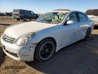 2005 Infiniti G35 with VIN JNKCV51F85M310894, listed as a Copart auction lot 82076544 with 116,891 mi miles and Salvage Title. Bid and sale history available at carsss.com. Image 1.