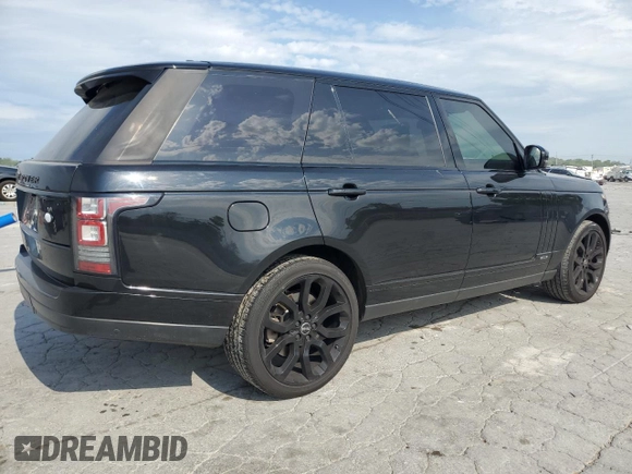 2016 Land Rover Range Rover Supercharged with VIN SALGS3EF3GA256976, listed as a Copart auction lot 54989875 with 111,497 mi miles and Clean title. Bid and sale history available at DreamBid. Image 3.