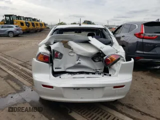 2017 Mitsubishi Lancer ES with VIN JA32U2FU0HU015118, listed as a Copart auction lot 73926434 with 78,240 mi miles and Salvage Title. Bid and sale history available at carsss.com. Image 6.