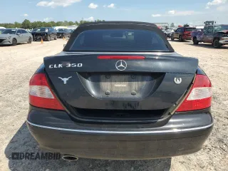 2006 Mercedes-Benz CLK 350 with VIN WDBTK56H56F199293, listed as a Copart auction lot 72627464 with 32,017 mi miles and Salvage Title. Bid and sale history available at carsss.com. Image 6.