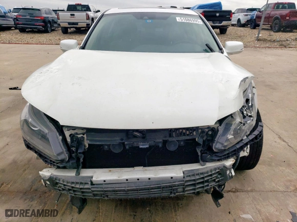 2015 Honda Accord Sedan EX-L with VIN 1HGCR3F80FA007391, listed as a Copart auction lot 51086995 with 170,180 mi miles and Salvage Title. Bid and sale history available at carsss.com. Image 5.