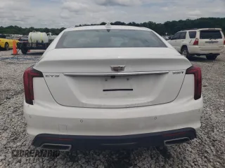 2025 Cadillac CT5 Premium Luxury with VIN 1G6DN5RWXS0101138, listed as a Copart auction lot 60369325 with 18,046 mi miles and Salvage title. Bid and sale history available at DreamBid. Image 6.
