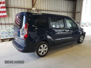 2021 Ford Transit Connect XL with VIN NM0GE9E23M1484208, listed as a Copart auction lot 70918064 with 78,634 mi miles and Salvage title. Bid and sale history available at DreamBid. Image 3.