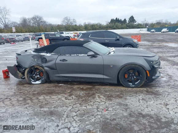 2018 Chevrolet Camaro 1LT with VIN 1G1FB3DX8J0124766, listed as a IAAI auction lot 41737430 with 101,028 mi miles. Bid and sale history available at carsss.com. Image 13.